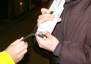 Prins băut la volan, pe bulevardul 1 Decembrie